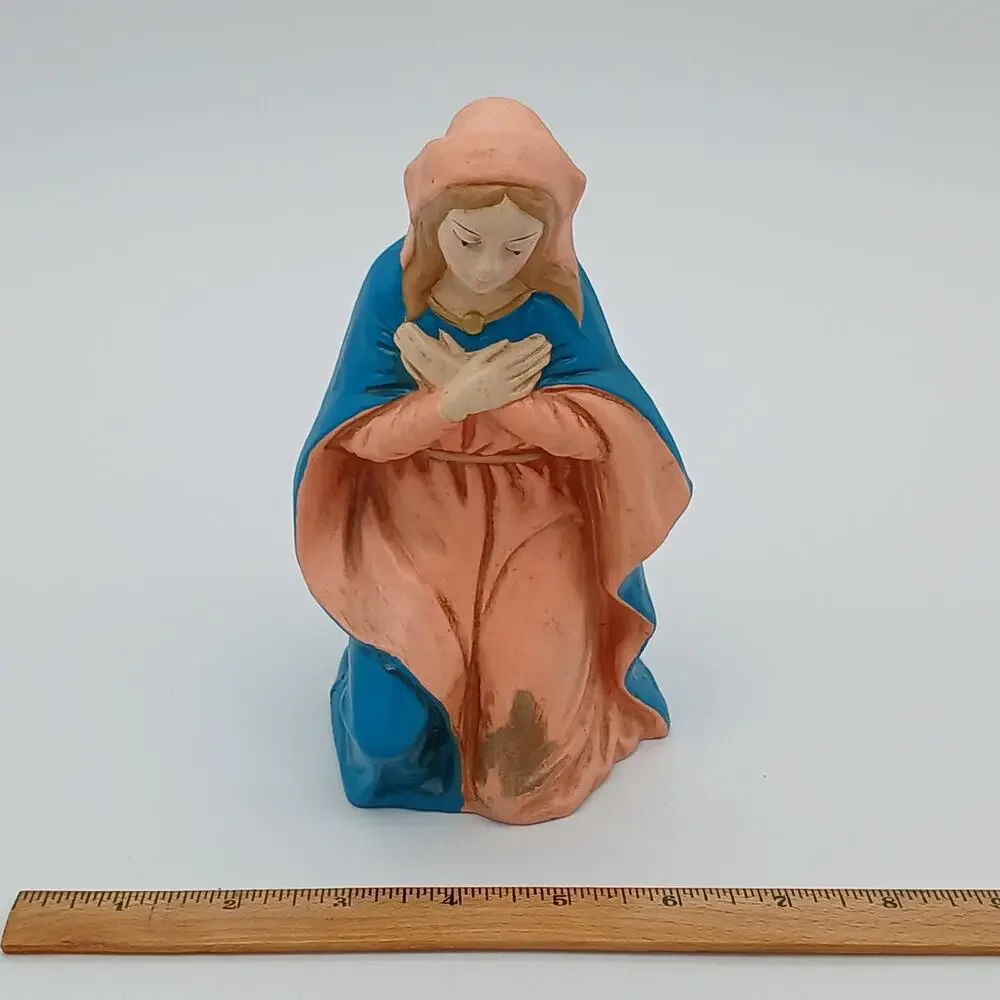 Vintage Nativity Lot of 22: Hand painted, Ceramic, Chalkware, Italy, Japan